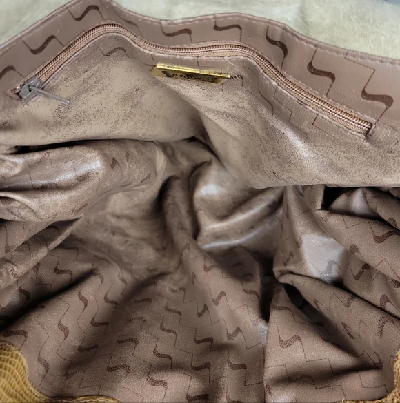 Sharif Reptile Patchwork Crossbody - Picture 6 of 7